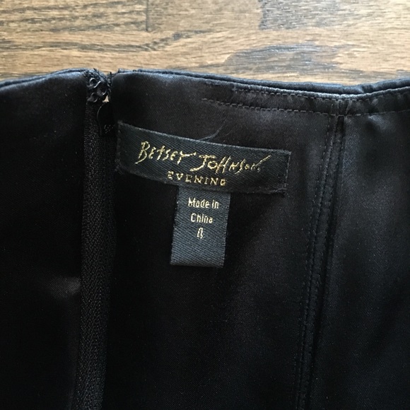 Betsey Johnson Evening Black Dress - Picture 4 of 5